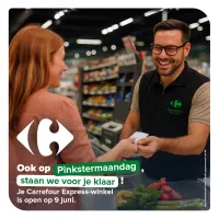 Open op Pinkstermaandag van 08u00 tot 20u00!